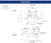 3010 Series 10,000 psi Rating Differential Pressure 3 Manifold Valve with Hard (3010-MFC)