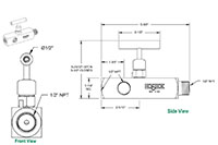 200 Series Multiport Needle Valves with Hard Seat - 2