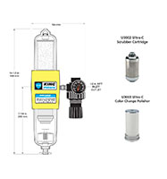 U205/U206 Series 20 scfm Ultra-C Air Control Station Filters - 2