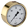 300 Series 4 in. Gauge Size Brass Case Liquid Filled Pressure Gauge (40-310-10000-psi/bar)